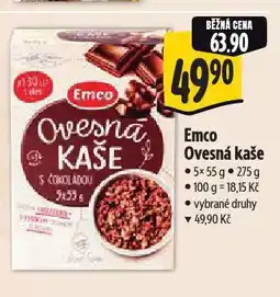Albert Emco ovesná kaše nabídka