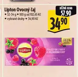 Albert Lipton čaj nabídka