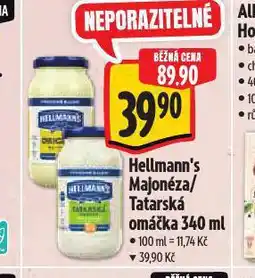 Albert Hellmann's tatarská omáčka nabídka