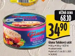 Albert Giana tuňákový salát nabídka
