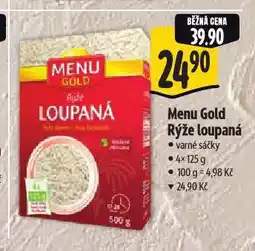 Albert Menu gold rýže nabídka