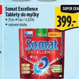 Albert Somat tablety do myčky nabídka