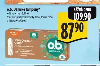 Albert O.b. tampony nabídka