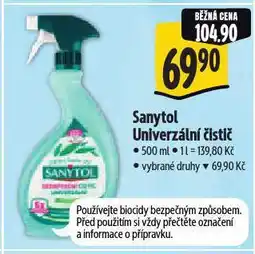 Albert Sanytol univerzální čistič nabídka