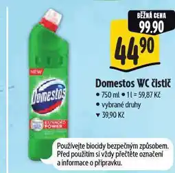 Albert Domestos wc čistič nabídka