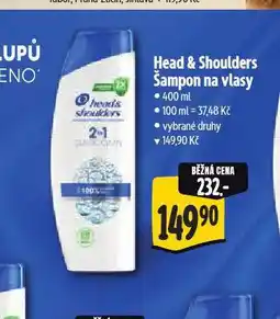 Albert Head & shoulders šampon na vlasy nabídka