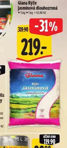 Albert Giana rýže nabídka