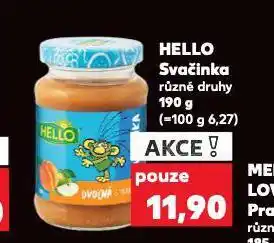 Kaufland Hello svačinka nabídka