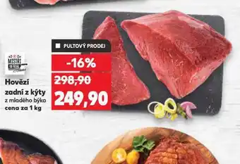 Kaufland Hovězí zadní kýty nabídka