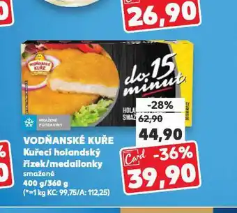 Kaufland Kuřecí holandský řízek / medailonky nabídka
