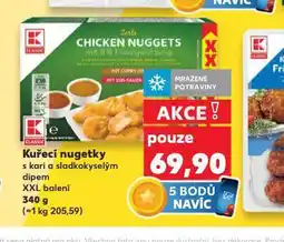 Kaufland Kuřecí nugetky nabídka