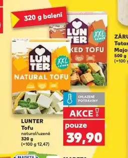 Kaufland Lunter tofu nabídka