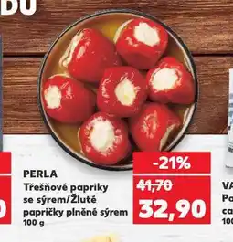 Kaufland Třešňové paprika se sýrem nabídka