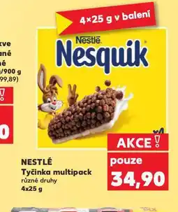 Kaufland Nestlé tyčinka multipack nabídka