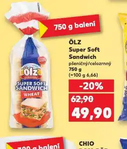 Kaufland Ölz super soft sandwich nabídka