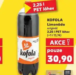 Kaufland Kofola 2,25l nabídka