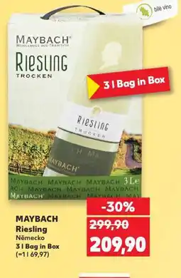 Kaufland Maybach riseling nabídka