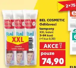 Kaufland Bel cpmsetic odličovací tampony nabídka