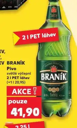 Kaufland Pivo braník nabídka