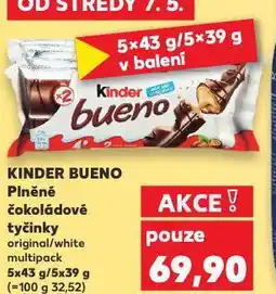Kaufland Kinder bueno nabídka