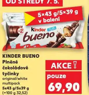 Kaufland Kinder bueno nabídka