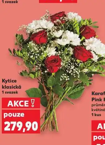 Kaufland Kytice klasická nabídka