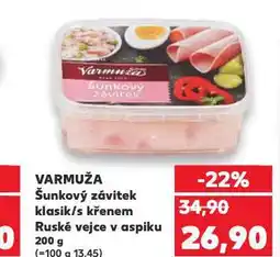 Kaufland Varmuža ruské vejce v aspiku nabídka