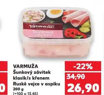 Kaufland Varmuža ruské vejce v aspiku nabídka