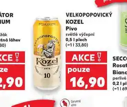 Kaufland Pivo velkopopovický kozel 10 nabídka
