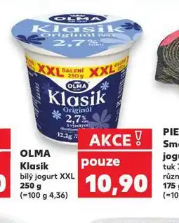 Kaufland Olma klasik bílý jogurt xxl nabídka