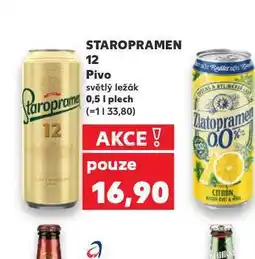 Kaufland Pivo staropramen 12 nabídka