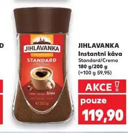 Kaufland Jihlavanka instantní káva nabídka