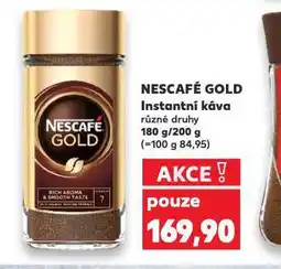 Kaufland Nescafé gold instantní káva nabídka