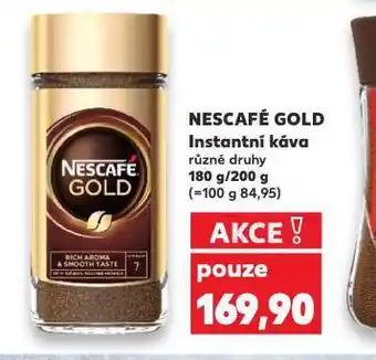 Kaufland Nescafé gold instantní káva nabídka