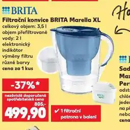 Kaufland Filtrační konvice brita morella xl nabídka