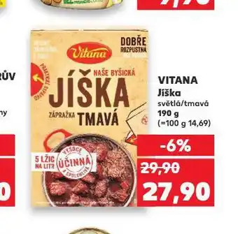 Kaufland Vitana jíška nabídka