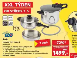 Kaufland Sada tlakových hrnců nabídka