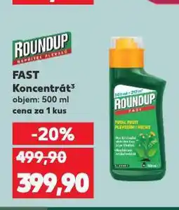 Kaufland Fast koncentrát nabídka
