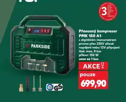 Kaufland Přenosný kompresor nabídka