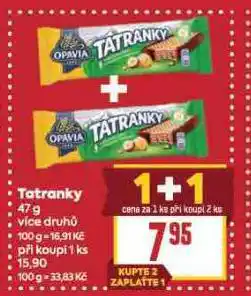 Billa Tatranky nabídka