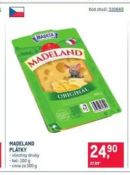 Makro Madeland sýr nabídka