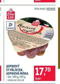 Makro Aspikový čtyřlístek nabídka