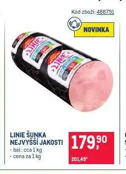 Makro Linie šunka nabídka
