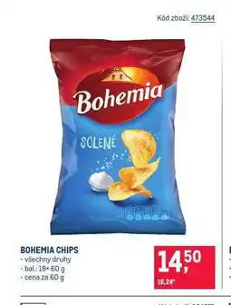 Makro Bohemia chips nabídka