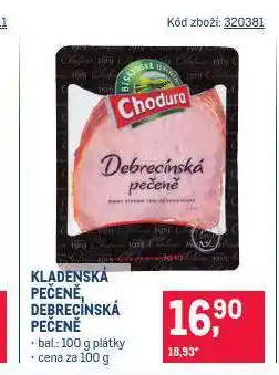 Makro Debrecínská pečeně nabídka