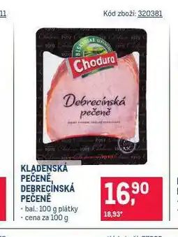 Makro Kladenská pečeně nabídka