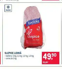 Makro Slepice lehká nabídka