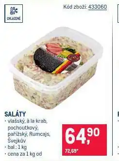 Makro Salát rumcajs nabídka