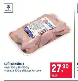 Makro Kuřecí křídla nabídka