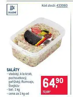 Makro Salát pařížský nabídka